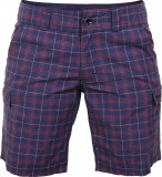 Bergans - Utne Lady Shorts, navy/red checked, Gr. XS